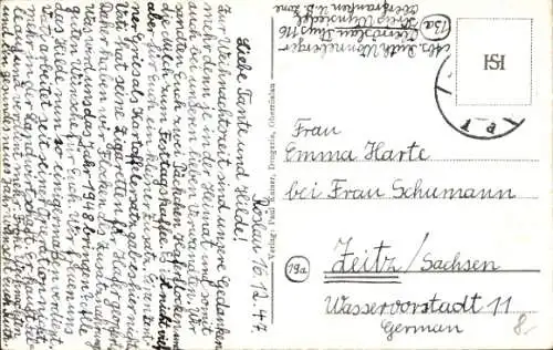 Ak Oberröslau Oberfranken Bayern, Rathaus, Stahlwerk, Kirche, Schule