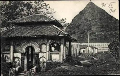 Ak Anuradhapura Sri Lanka, Ruwanweli, Berg, Tempel