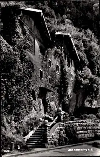 Ak Rattenberg in Tirol, Gebäude