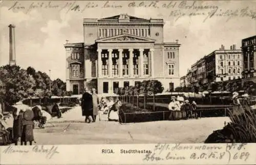 Ak Riga Lettland, Stadttheater