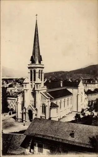 Ak Aix les Bains Savoie, Kirche