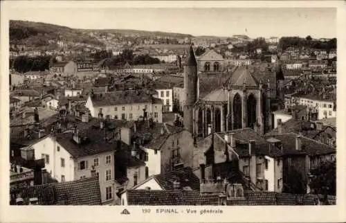 Ak Épinal Lothringen Vosges, Gesamtansicht