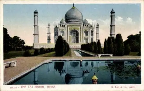 Ak Agra Indien, Taj Mahal