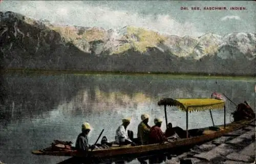 Ak Kashmir, Pakistan, Indien, Dal Lake, Gondel, Himalaya Gebirge