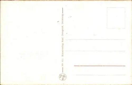 Ak Duisburg im Ruhrgebiet, Kaiserberg, Fontäne