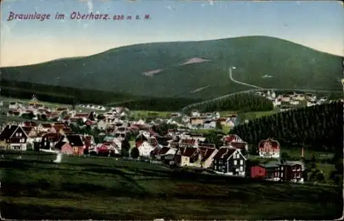 Ak Braunlage im Oberharz, Panorama