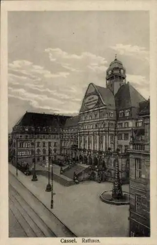 Ak Kassel in Hessen, Rathaus