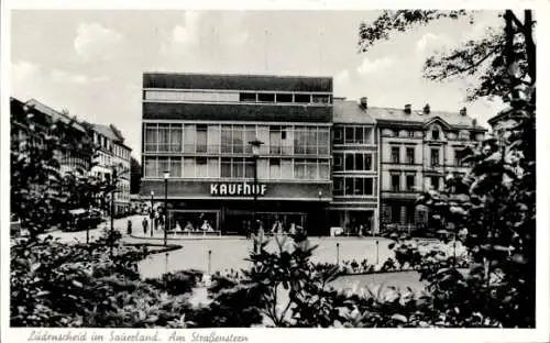 Ak Lüdenscheid im Märkischen Kreis, Straßenstern, Kaufhof