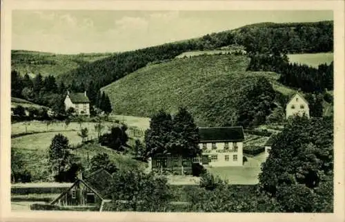 Ak Dünnebrett Lüdenscheid im Märkischen Kreis, Hotel Hegemann