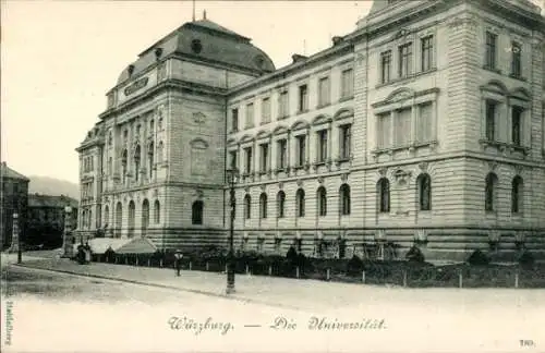 Ak Würzburg am Main Unterfranken, Universität