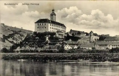 Ak Gundelsheim am Neckar Württemberg, Schloss Hornegg