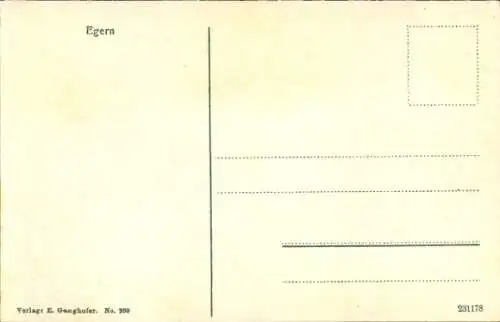 Ak Egern am Tegernsee Oberbayern, Gesamtansicht