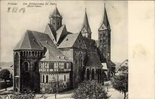 Ak Fritzlar in Hessen, Stiftskirche St. Petri