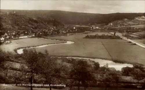 Ak Heimarshausen Naumburg in Hessen, Krukenburg, Diemeltal