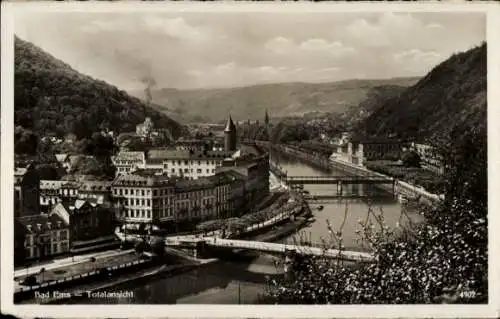 Ak Bad Ems an der Lahn, Totalansicht