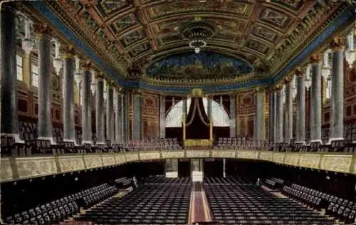 Ak Wiesbaden in Hessen, Neues Kurhaus, Großer Conzertsaal