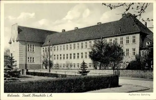 Ak Walsrode in der Lüneburger Heide, Staatl. Oberschule