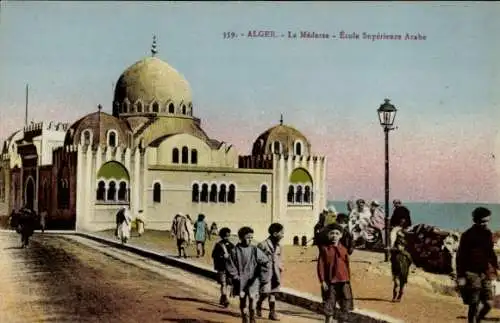 Ak Algier Algier Algerien, La Medersa, Arabische Hochschule