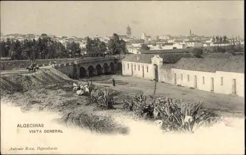 Ak Algeciras Andalusien, Gesamtansicht