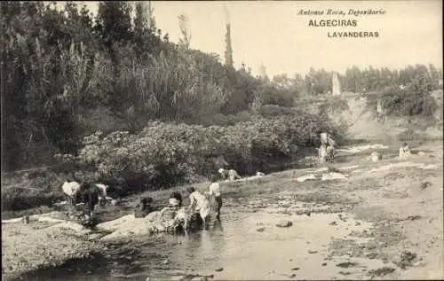 Ak Algeciras Andalusien, Lavanderas