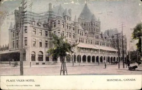 Ak Montreal Quebec Kanada, Hotel Viger
