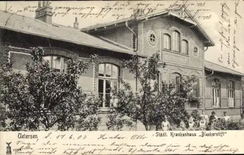 Ak Uetersen in Holstein, Krankenhaus Bleekerstift