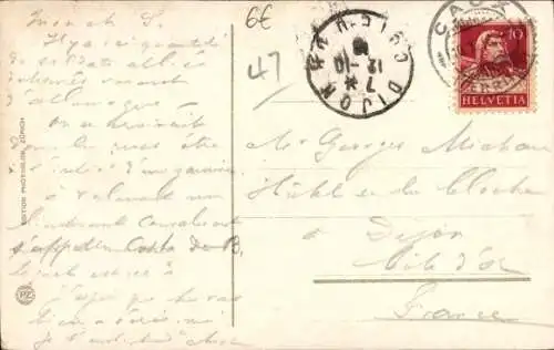 Ak Caux Montreux Kanton Waadt, Palace Hotel