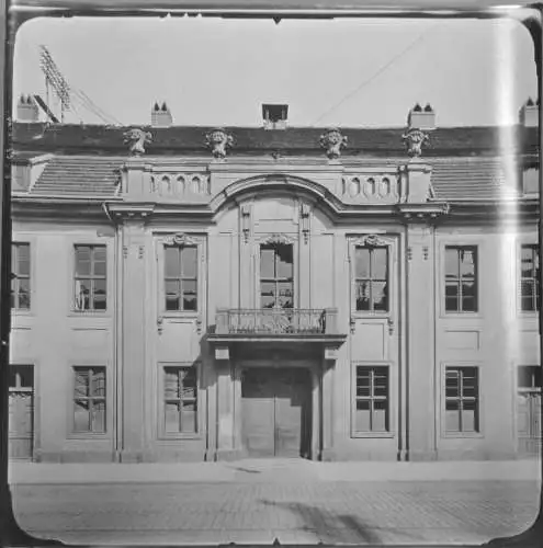 Foto Potsdam, 1912, Albrecht Meydenbauer, Nauener Straße 45, Große Stadtschule, Photogrammetrie