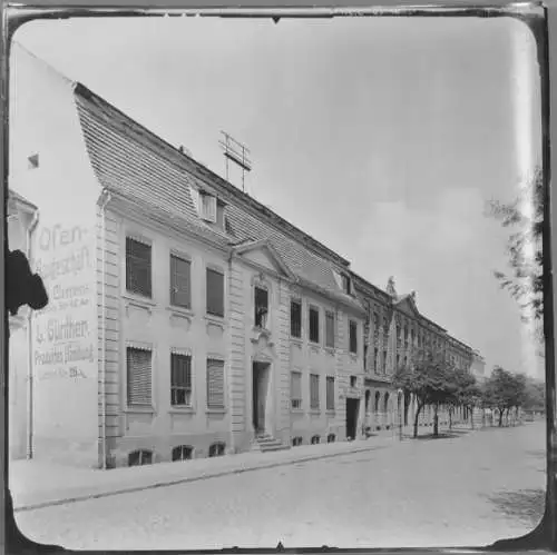 Foto Potsdam, 1912, Albrecht Meydenbauer, Lindenstraße 26, Ofenbaugeschäft, Photogrammetrie