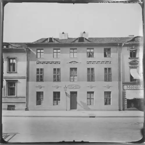 Foto Potsdam, 1912, Albrecht Meydenbauer, Berliner Straße 10, ehem. Kasernengebäude, Photogrammetrie