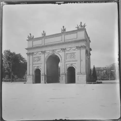 Foto Potsdam, 1912, Albrecht Meydenbauer, Brandenburger Tor, Nordost, Mittelteil, Photogrammetrie