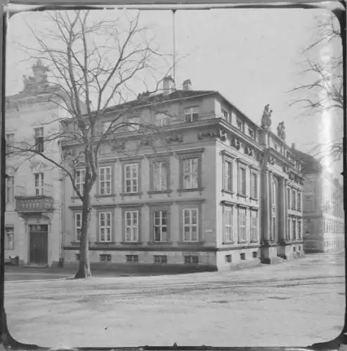 Foto Potsdam, 1912, Albrecht Meydenbauer, An der Gewehrfabrik 1, Direktionsgebäude, Photogrammetrie