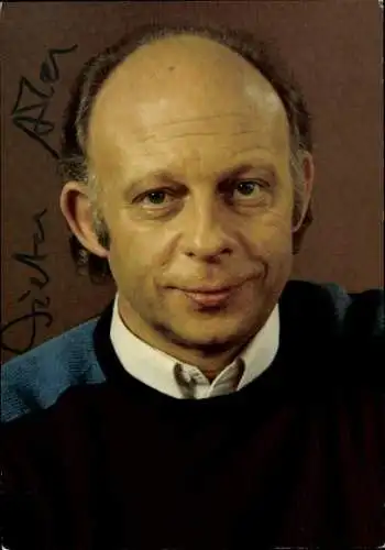 Ak Schauspieler Dieter Adler, Portrait, WDR, Autogramm