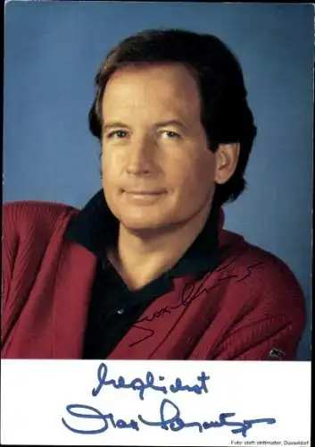 Ak Schauspieler Max Schautzer, Portrait, Autogramm