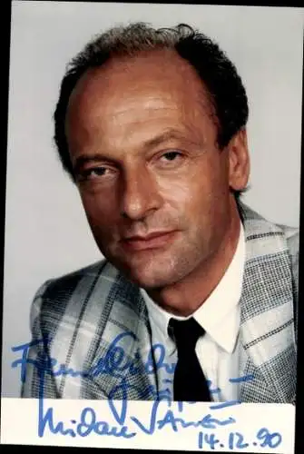 Ak Schauspieler Michael Sauer, Portrait, Autogramm