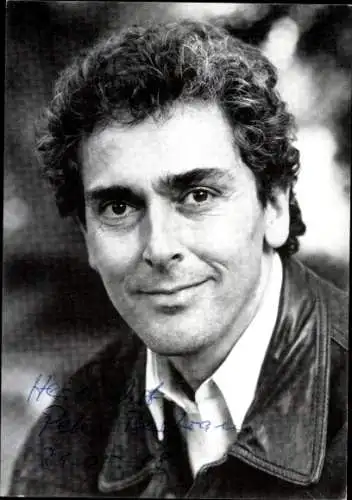 Ak Schauspieler Peter Bertram, Portrait, Autogramm