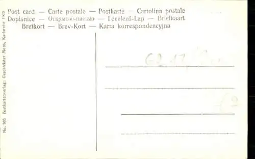 Ak Karlsruhe in Baden, Villen in der Eisenlohrstraße