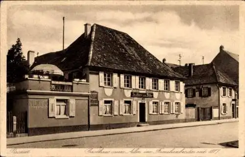 Ak Rastatt im Schwarzwald Baden, Gasthaus zum Adler