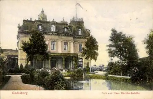 Ak Bad Godesberg Bonn am Rhein, Park und Haus Wachholderhöhe, Villa von der Heydt