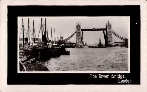 Passepartout Ak London City England, Tower Bridge