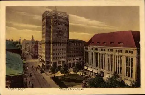 Ak Düsseldorf am Rhein, Wilhelm Marx-Haus