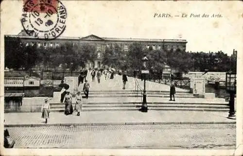 Ak Paris I, Pont des Arts