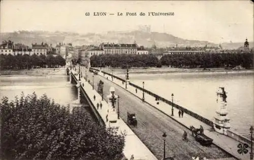 Ak Lyon Rhône, Le Pont de l'Universite