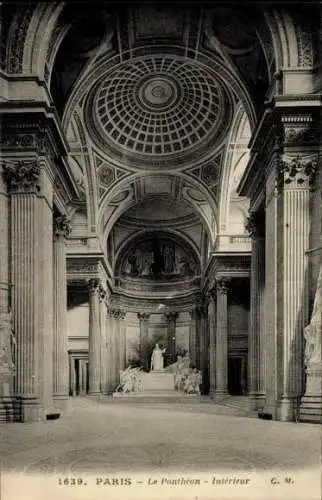 Ak Paris V Panthéon, Le Pantheon, Interieur