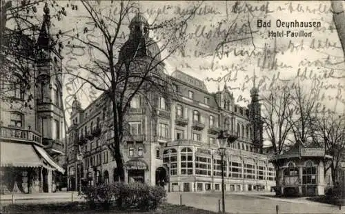 Ak Bad Oeynhausen in Westfalen, Hotel-Pavillon