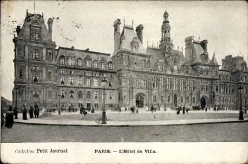 Ak Paris IV, Hotel de Ville