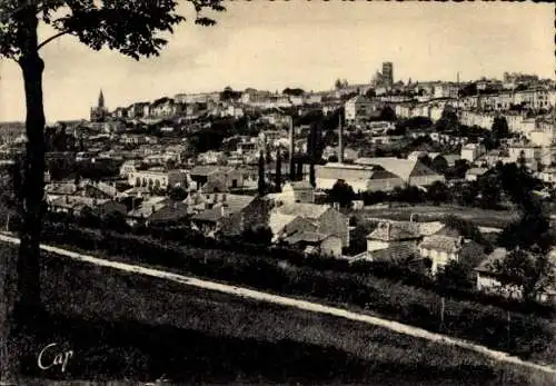 Ak Angoulême Charente, Panorama, Blick von Saint-Martin
