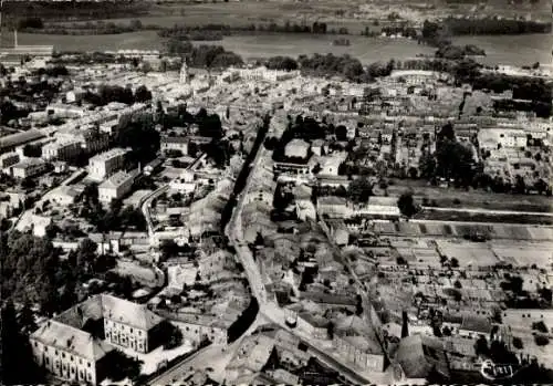 Ak Commercy Lothringen Meuse, Flugbild