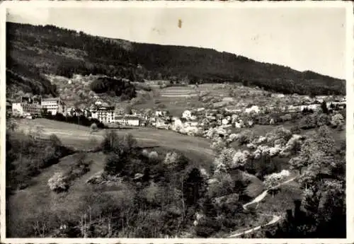 Ak Thannenkirch Elsass Haut Rhin, Gesamtansicht, Luftbild