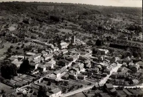 Ak Onville Meurthe et Moselle, Flugbild